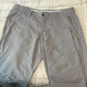 Under Armour Light Gray Golf Pants